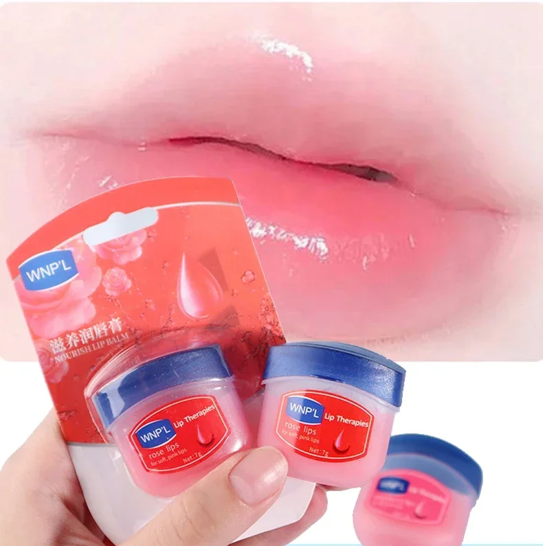 Lip Balm, 4pc/set, Natural Vaseline, Moisturizing