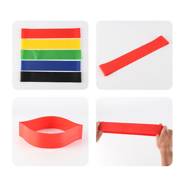 Elastic Resistance Bands Yoga Training Gym Fitness Gum Rubber Band Crossfit Exercise Equipment For Strength Training 3