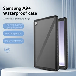 Ultimate Waterproof Protective Case for Tablets - 360° Defense Against Drops, Dust, and Scratches (Black)