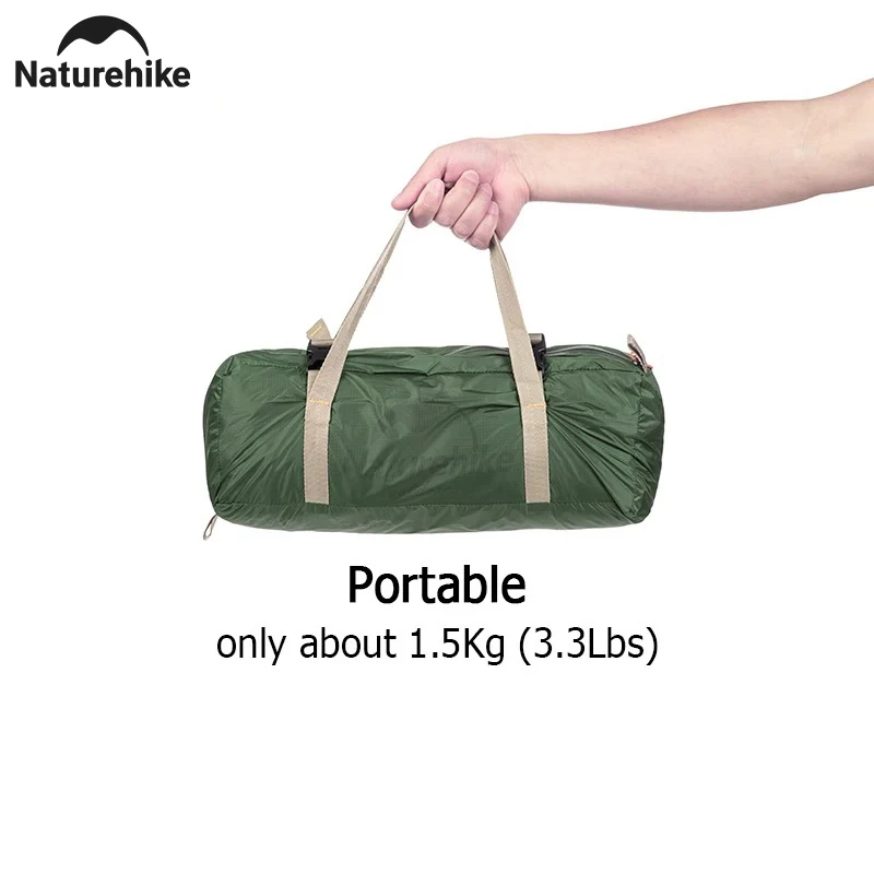 Naturehike Cycling Tent 1 Person Ultralight Bicycle Double Layer Fishing 4 Season Waterproof Outdoor Camping