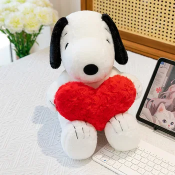2026 Hot New Cartoon Cute Dog Plush Toy Pillow 1