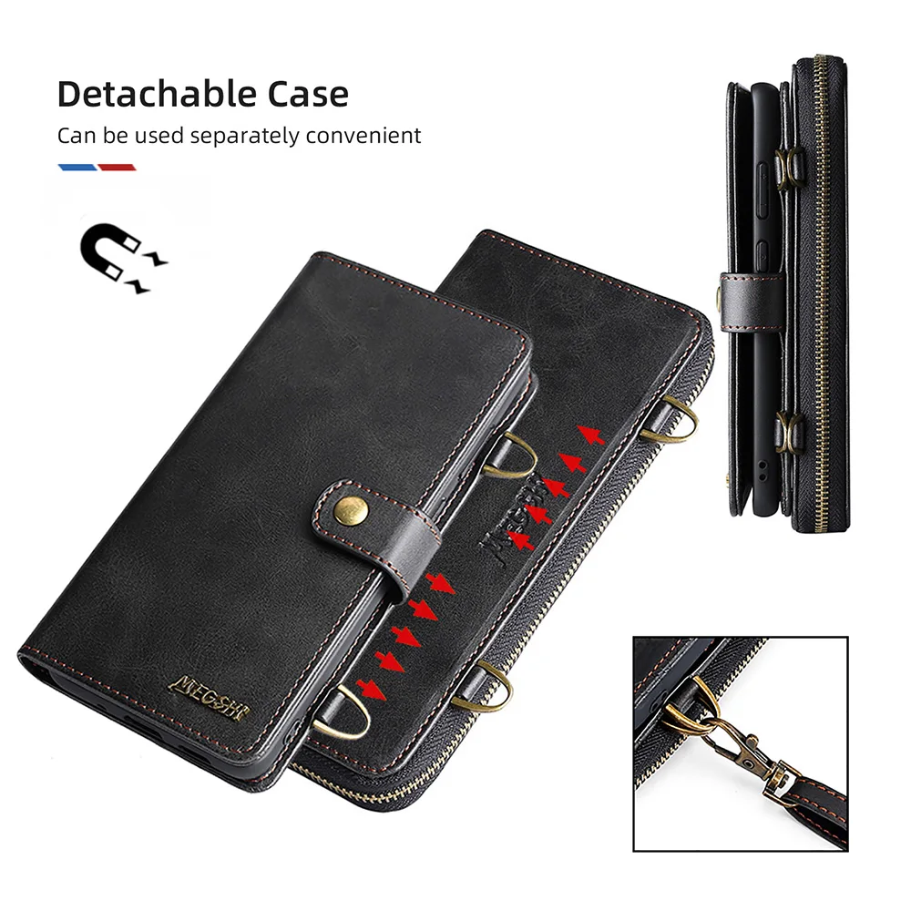 best waterproof phone pouch Wallet Leather Cell Phone Case For XiaoMi 9 10 10Pro 11 Lite 11T 5G Poco X3 Pro NFC M3 RedMi Note 8 9 10 11 designer phone pouch