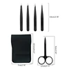 Hair Removal Tweezers Stainless Steel for Eyelash-Extension with Travel for Case 6