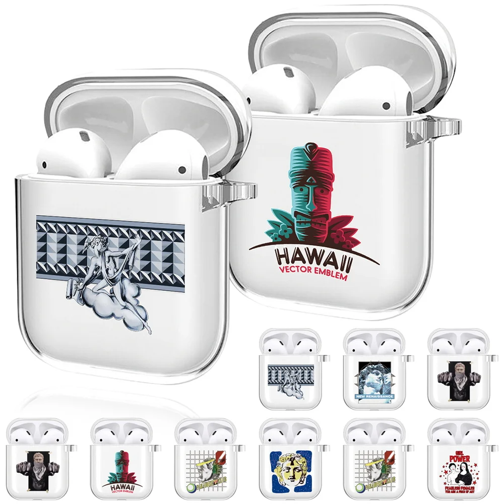 Soft Silicone Cases For Apple Airpods 1/2 Gen Earphone Case For Air Pods 1St/2Nd Wireless Charging Box Bags Earphone Accessories