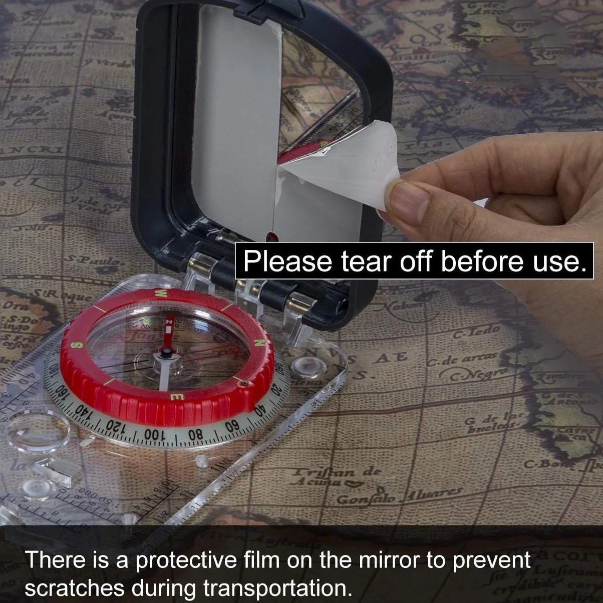 Base Plate Sighting Compass 5