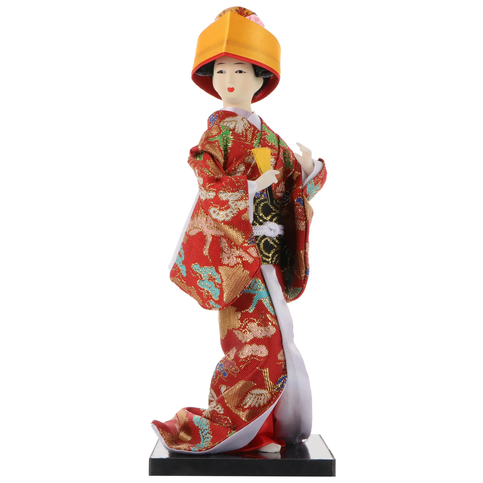 

Nolitoy Home Decor Geisha Kabuki Doll Model Japanese Kimono Maiko Figurine Oriental Car
