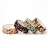 2025 NEW 1PC 10M Decor Wild Flowers Paper Washi Tapes Set for DIY Scrapbooking Adhesive Masking Tape Cute Journaling Stationery 3