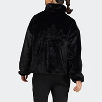 Adidas véritable hiver nouvelle veste de sport en fausse fourrure pour femme HM7105 2