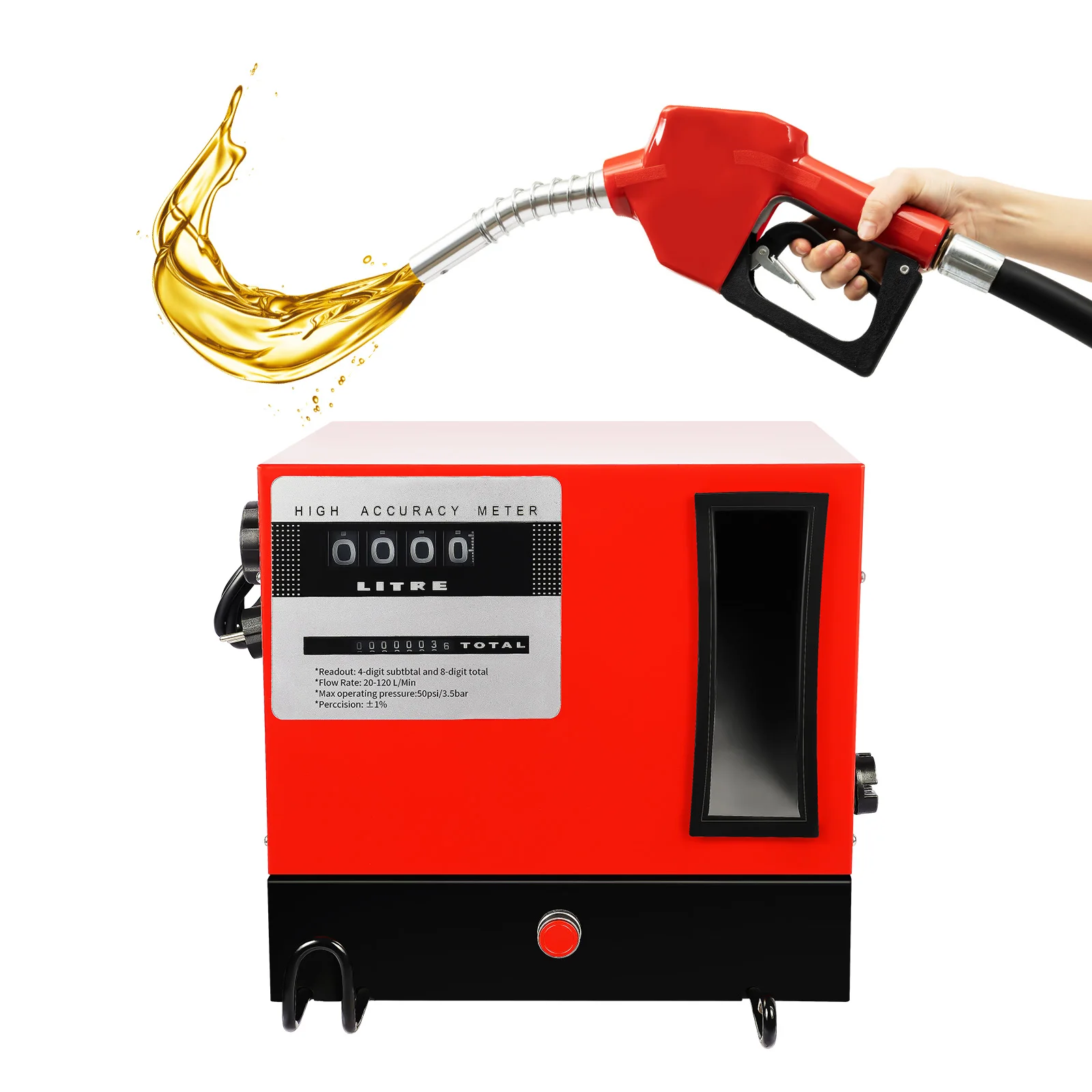12V/230V Diesel pumpe Heizöl pumpe automatische Pistole 175W/550W/150W/200W  50l/60l/min selbst ansaugende Ölpumpe Diesel-Pumpjack-Kit - AliExpress