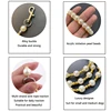 Steel Wire Dog Leash, Handmade Luxury Pearls Pet Chain for Walking Outdoor Collars Rope for Small Dogs and Cats, 120cm, 4ft 5