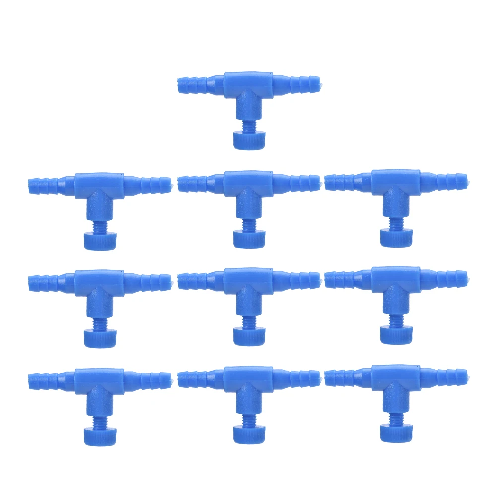 3/10pcs Fish Tank Air Line Flow Control Regulator Valve Aquarium Connector Pump Flow Pipe Valves Parts for 4/6mm Airline