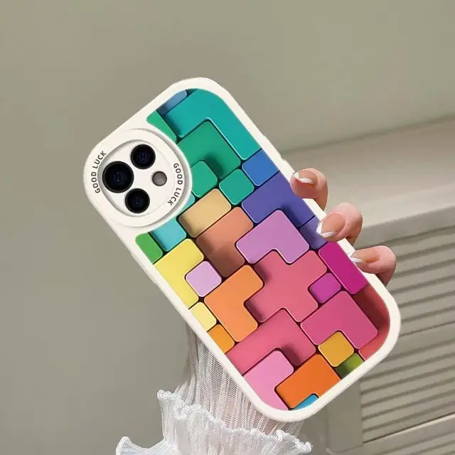 Art Colorful Blocks Case For XIAOMI