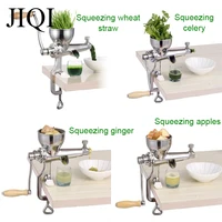 Stainless Steel Wheatgrass Juicer Auger Slow Squeezer Fruit Wheat Grass Vegetable Orange Juice Press Extractor Juicing Machine 2