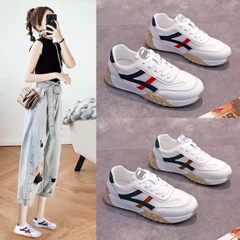 New Women's Outdoor Golf Shoes White Girls' Daily Leisure Golf Sports Shoes Women's Mesh Breathable Walking Shoes