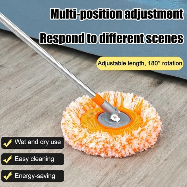 360 grados de limpieza giratoria Mopa giratoria multifuncional