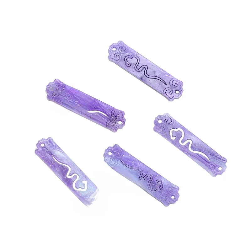 High Quali Acetate Cloud Tag Tassel Pendant DIY Handmade Headwear Pin Material for Faion Accories And Jewelry ing