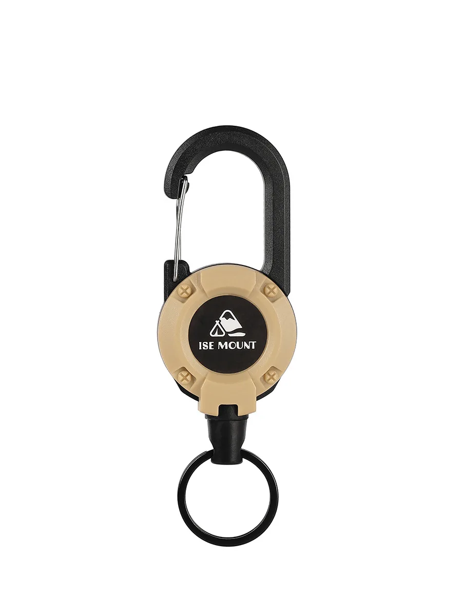 

Outdoor Stretching Buckle 60CM Wirerope Multifunctional keychain Camping Fishing