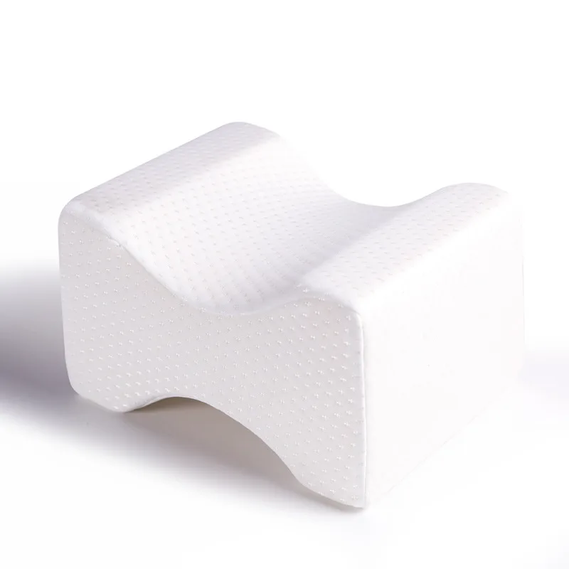 Description Picture 5 of itemMemory Foam Knee Pillow Back Support Align Spine Pregnancy Body Pillows for Side Sleepers for Orthopedic Sciatica Back Leg Hip