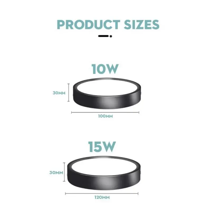 LED 천장 스포트라이트, LED 스포트라이트, 표면 장착 천장 램프, 침실 복도 장식, 220V, 5W, 10 W, 15W
