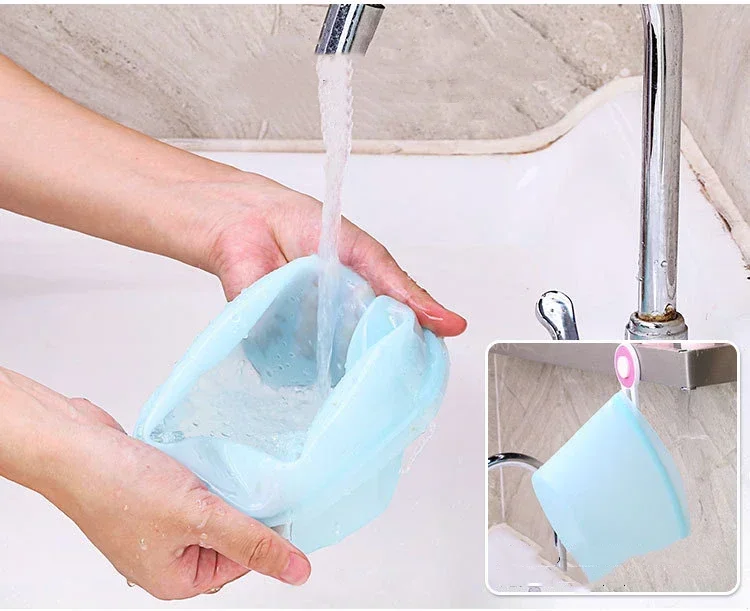Reusable Silicone Food Storage Bag Fresh-keeping Sealed Ziplock Fridge Cover Leakproof