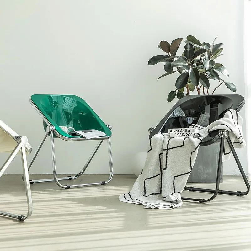 Warming Nordic Medieval Folding Chair Simple Household