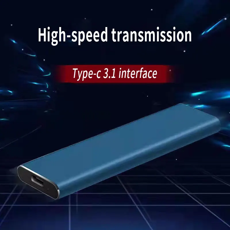 레노버 휴대용 고속 모바일 솔리드 스테이트 드라이브, 500GB SSD 모바일 하드 드라이브, 노트북 및 맥용 외장 스토리지 장치, 1TB
