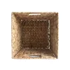 Foldable Storage storage baskets Hand Woven Cube for Shelves, Large Storage Storage Baskets Wicker basket Home Storage 4