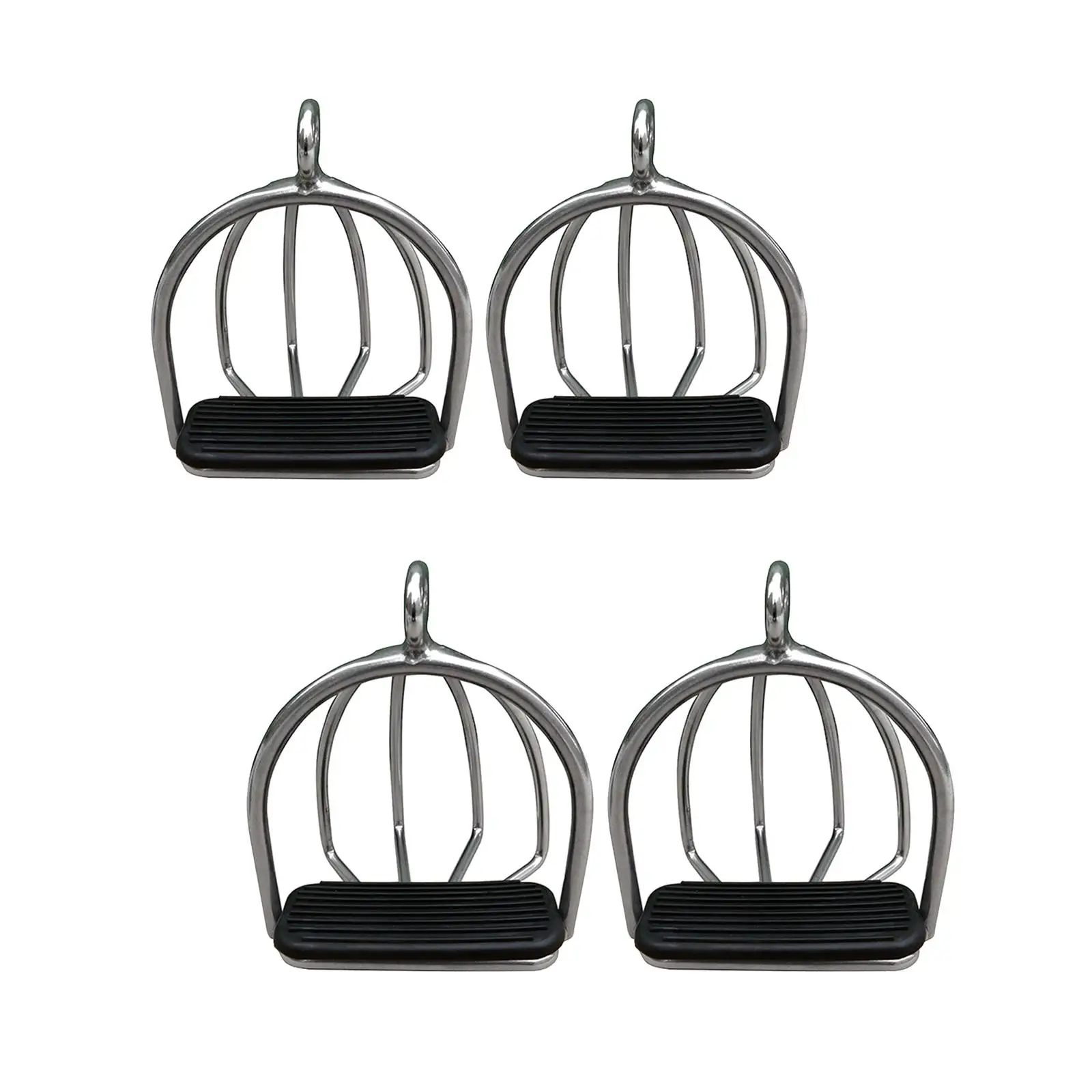 

2Pcs Cage Horse Riding Stirrups Lightweight Equestrian Sports for Horse Riding Adults Accessories