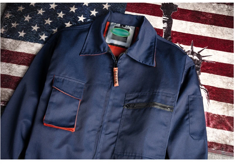 Work Overall Uniform Men Women Working Coveralls Welding Suit Car Repair Workshop Mechanic Plus Size Clothes