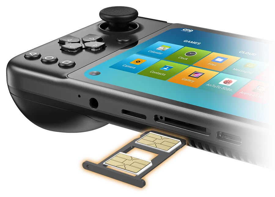 Gpd xp plus, 2022 tragbarer Android 11 6GB/256GB Videospiel-Player 