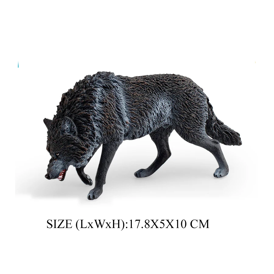 Realistic Wild Animal Action Figures Toy Set
