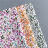 Tana Lawn 100% Poplin Cotton Fabric 40S Like Liberty Digital Printing for Sewing Cloth Dresses Skirt Kids Designer Soft Material