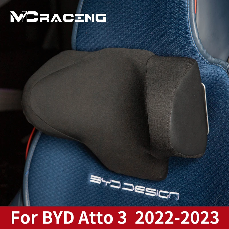 

For BYD Atto3 yuan plus Seat Headrest Pillow Travel Rest Sleeping Headrest Support Car Accessories Interior U Shaped Pillow