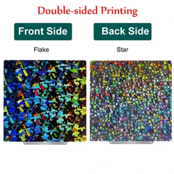Double - Sided PEI Sheet Build Plate for 3D Printer Hot Bed - Spring Steel, Enhanced Adhesion (1Pcs PEF)