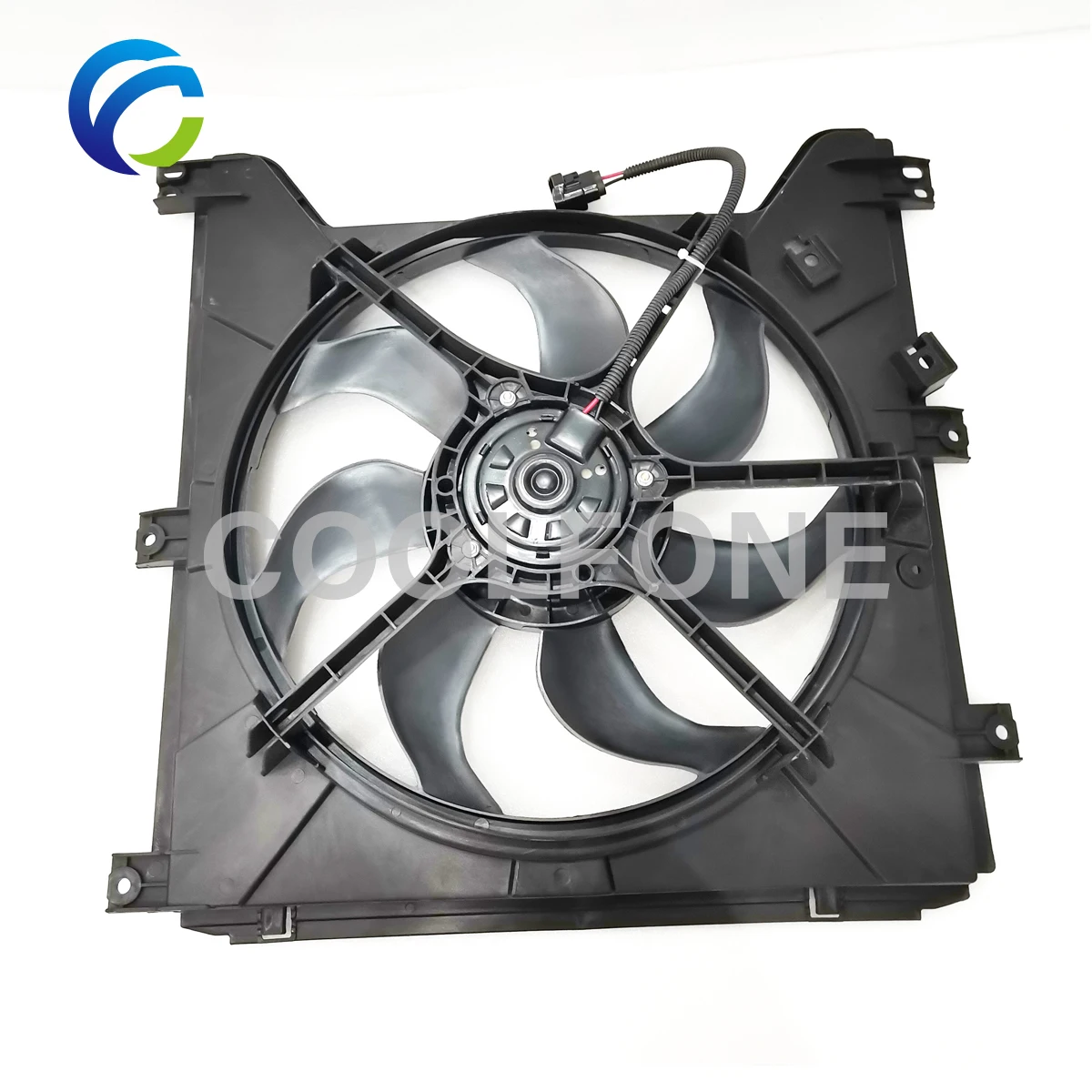Electric Cooling Radiator Fan Assembly For SSANGYONG KYRON ACTYON 2.7 2.3 2.0 2132009051 2132009052 21020-09124 2326506401 electric fan car fan