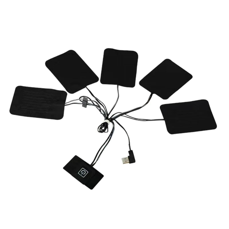

Портативный 5 в 1 USB-нагреватель, зимняя теплая пластина для подушечек, обуви, перчаток