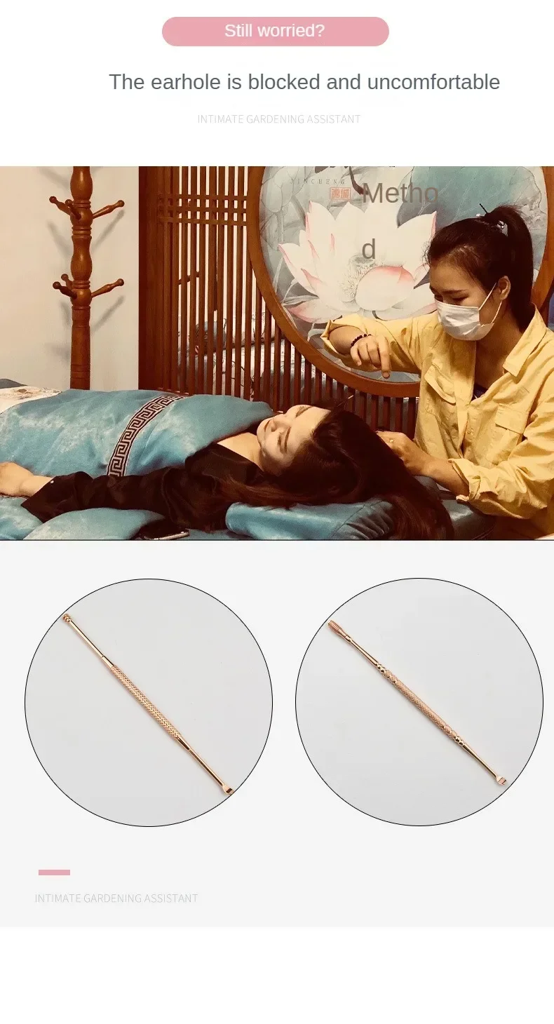 Stainless Steel Ear Wax Pickers Earpick Remover Curette Cleaner Spoon Care Tool Pick Cleaner Ear Clean