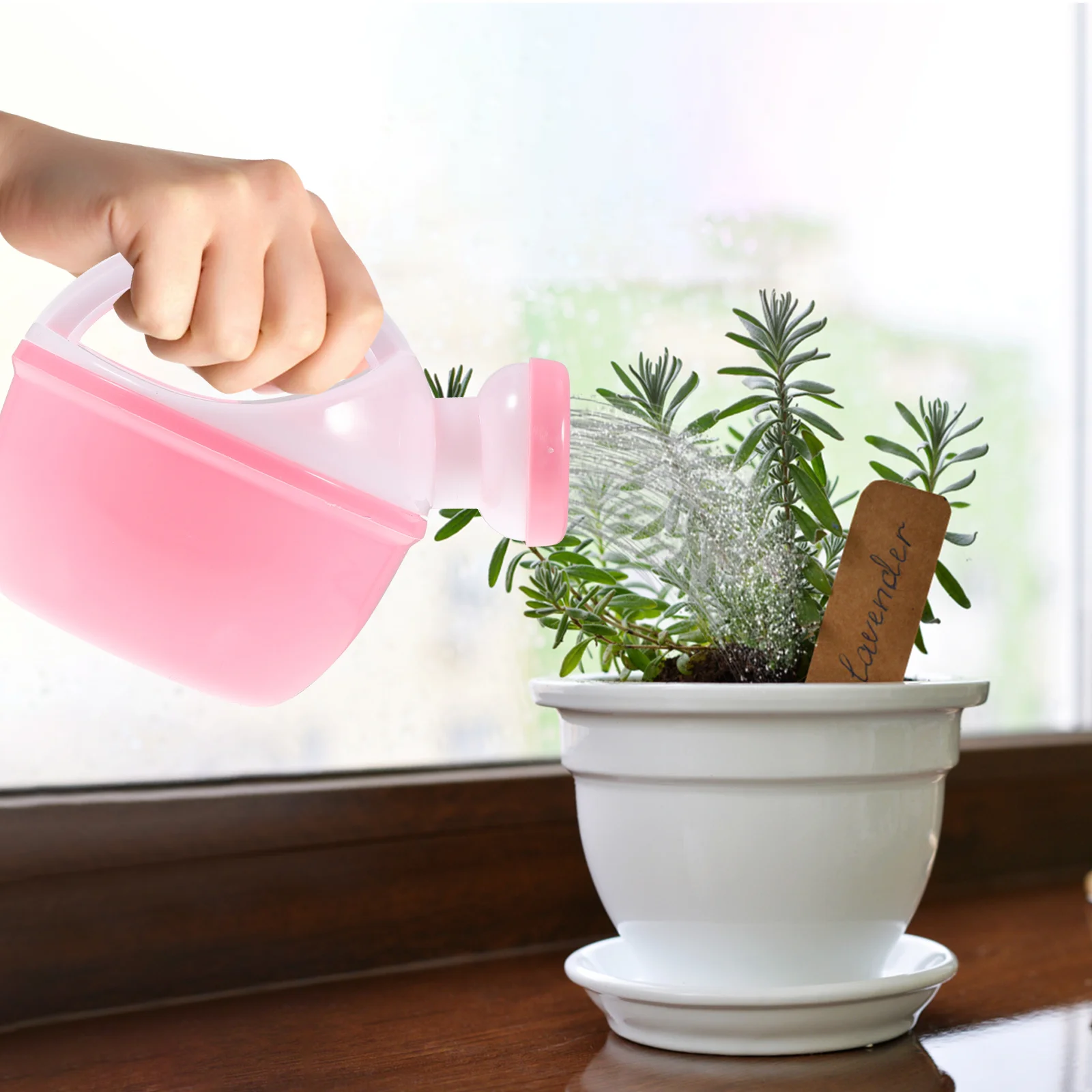 6 Pcs Children Watering Pots Gardening Watering Can Plastic Kettle