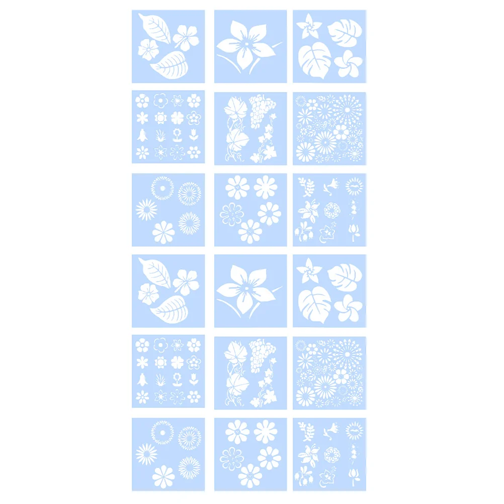 Рисунок 6 - цветочный вырез шаблон детские