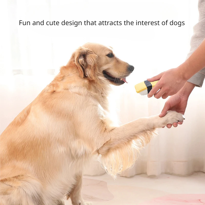 Sushi Shape Pet Molar Toy Dog Teething Toy Wear-resistant Creative Soft Funny Voice Comfortable Relieve Stress Emulsion for Pup 4