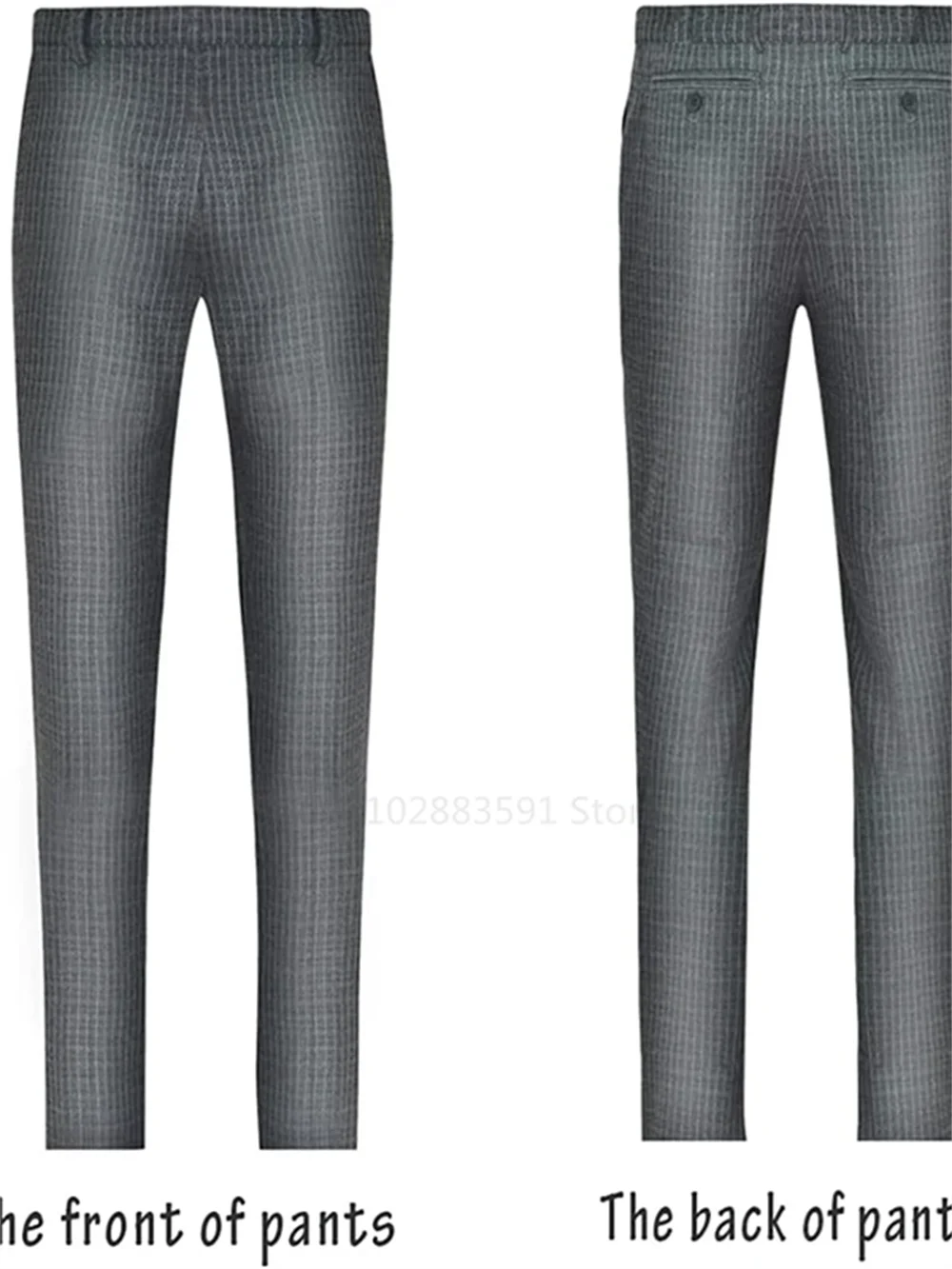 3 Piece Tailcoat Tuxedo Peaked Lapel One Button Formal Slim Fit Suit Dinner Jacket Swallow-Tailed Coat Wedding Prom Suit