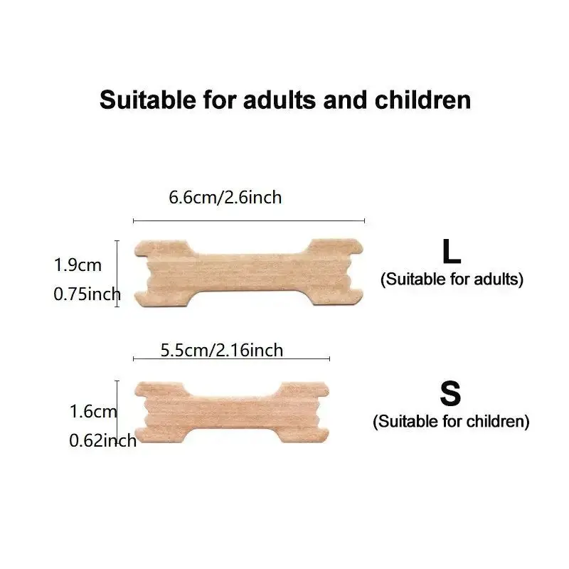 Nasal Strips for  Adults Patch Breath Better Anti Snore , Good Sleep Disposable Protective Equipment 10pcs 30pcs 60pcs