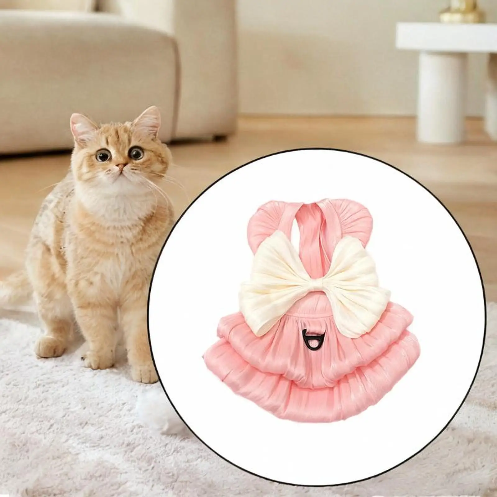 강아지 의류 공주 드레스 스판덱스 스커트 고양이 의상 소형견 생일 장식 사진 촬영용
