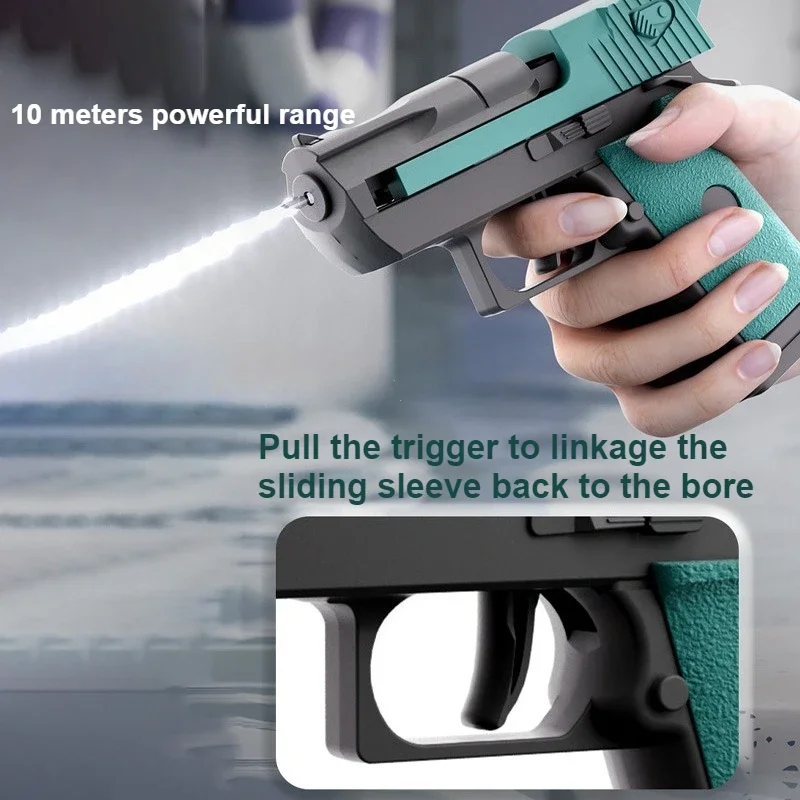 Mini ruční vodní pistole Desert Eagle Pistole Střílečka Bojová hračka Pistole Vodní hra Letní venkovní hračka pro děti Kluci Dív