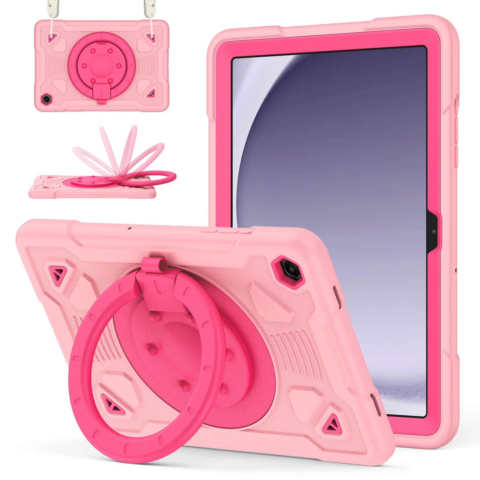 Vibrant Kids Tablet Case with Pen Tray and Enhanced Protection