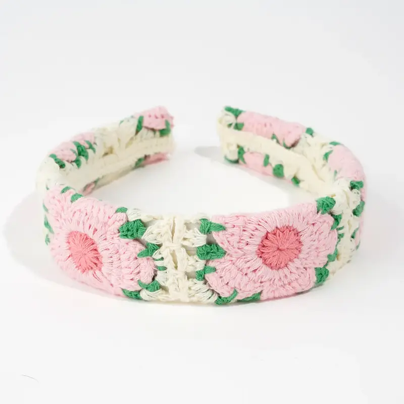 NEW Knitted Headband Bohemian Style Summer Seaside Vacation Handmade Head Band Hair Accessories for Women Girls - Image 9