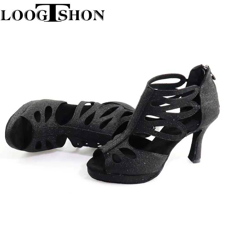 LOOGTSHON Latin water platform dancing shoes woman fashion shoes High Heels Jazz Shoes heels for girls women's platform shoes...