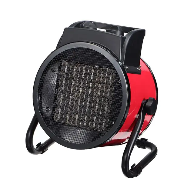Állítható 220 V 3000W Ipari Elektromos Fűtő Ventilátor Kereskedelmi Meleg Fűtőfúvó Légi Műhely Garázs Fűtőberendezések