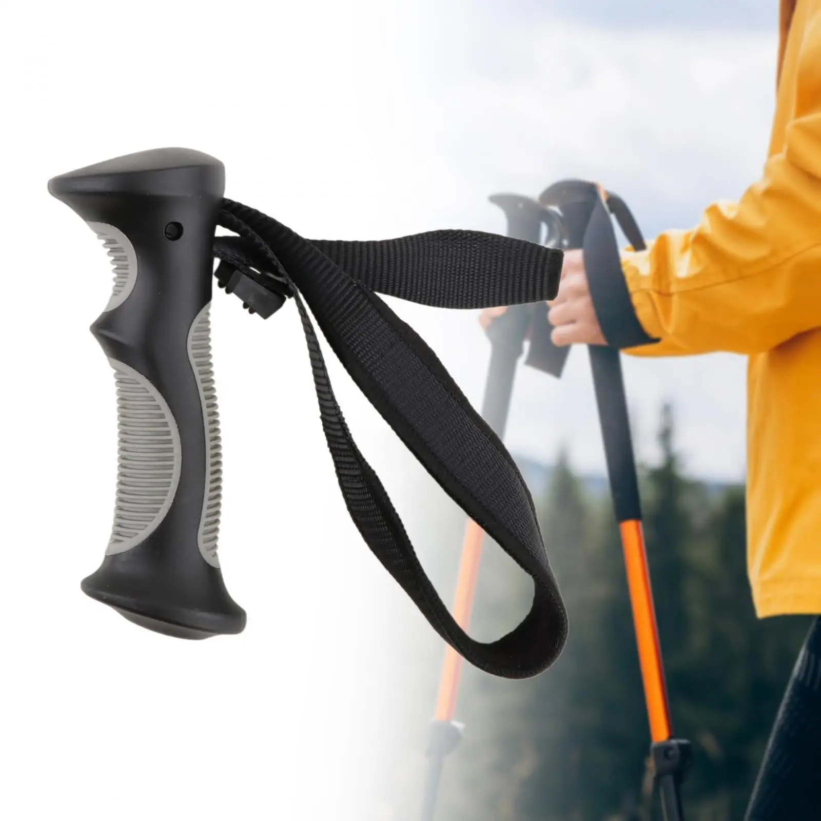 Trekking Pole Handles Replace Cane Handles Grip for Camping Hiking Skiing