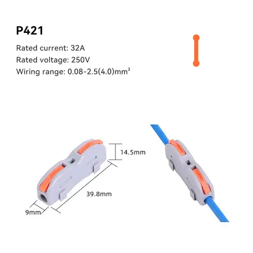 1/5/10 PCS 1 in Multiple Out Fast Electrical Connectors Universal Compact Splitter Wiring Cable Connector Push-in Terminal Block - Image 7